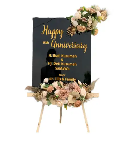 Papan Bunga Akrilik Kebonwaris