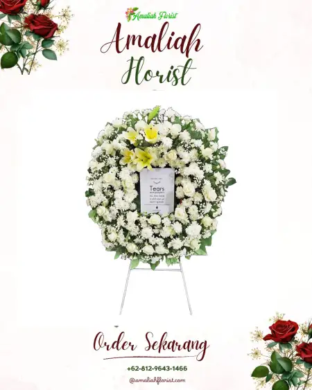 Krans Bunga Duka Kebonwaris