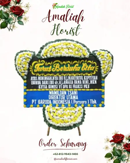 Papan Bunga Duka Kebonwaris